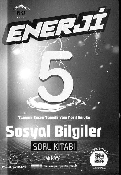 ENERJİ SOSYAL BİLGİLER SORU KİTABI
