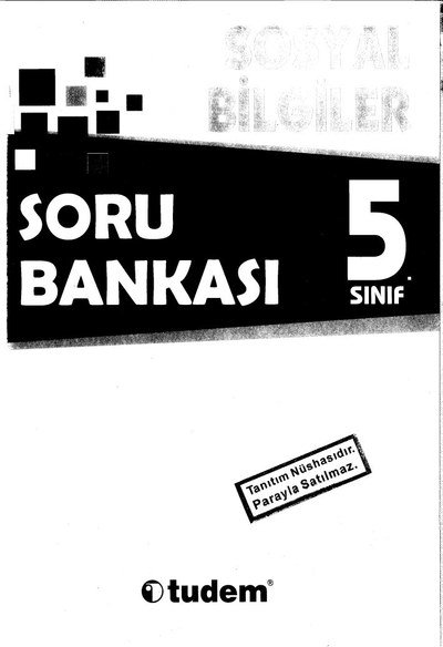 SORU BANKASI SOSYAL BİLGİLER Panda Fotokopi & Baskı Merkezi