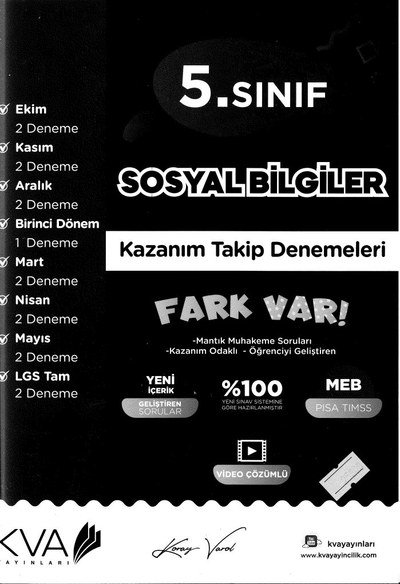 SOSYAL BİLGİLER FARK VAR Panda Fotokopi & Baskı Merkezi