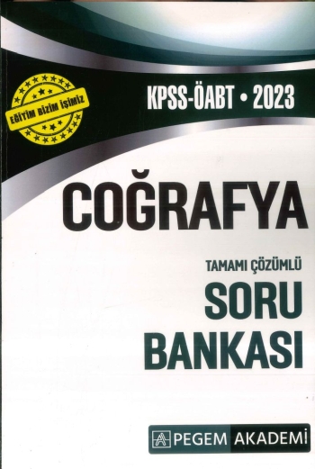 COĞRAFYA TAMAMI ÇÖZÜMLÜ SORU BANKASI