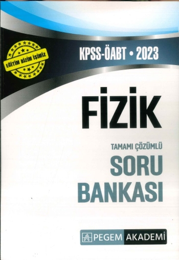 FİZİK TAMAMI ÇÖZÜMLÜ SORU BANKASI Panda Fotokopi & Baskı Merkezi