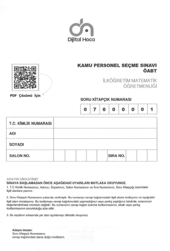 İLKÖĞRETİM MATEMATİK ÖĞRETMENLİĞİ Panda Fotokopi & Baskı Merkezi