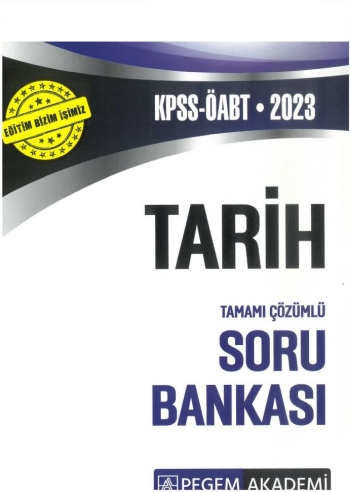 TARİH TAMAMI ÇÖZÜMLÜ SORU BANKASI Panda Fotokopi & Baskı Merkezi