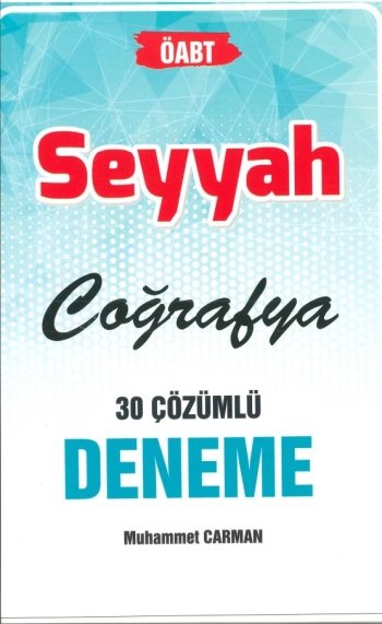SEYYAH COĞRAFYA 30 ÇÖZÜMLÜ DENEME Panda Fotokopi & Baskı Merkezi