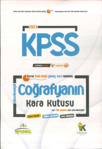 COĞRAFYANIN KARA KUTUSU Panda Fotokopi & Baskı Merkezi