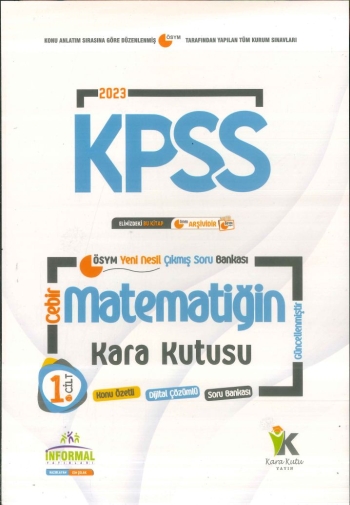 MATEMATİĞİN KARA KUTUSU (CEBİR) CİLT 1 Panda Fotokopi & Baskı Merkezi