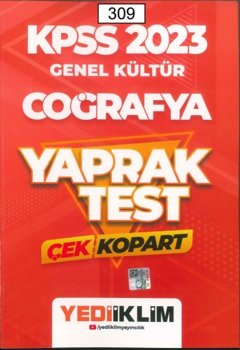 COĞRAFYA ÇEK KOPART YAPRAK TEST Panda Fotokopi & Baskı Merkezi