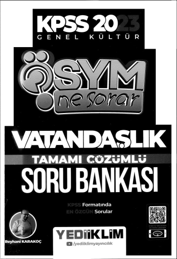 ÖSYM NE SORAR VATANDAŞLIK ÇÖZÜMLÜ SORU BANKASI Panda Fotokopi & Baskı Merkezi