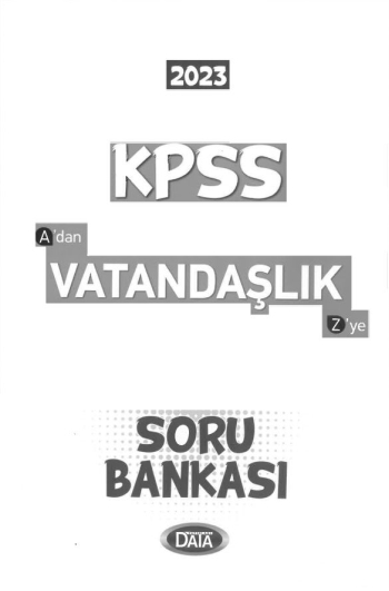 A'DAN Z'YE VATANDAŞLIK SORU BANKASI Panda Fotokopi & Baskı Merkezi