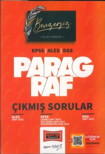 KLAS SERİSİ PARAGRAF ÇIKMIŞ SORULAR (ALES-KPSS-DGS) 2007-2022 Panda Fotokopi & Baskı Merkezi