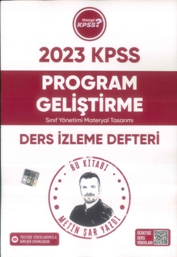 PROGRAM GELİŞTİRME DERS İZLEME DEFTERİ Panda Fotokopi & Baskı Merkezi