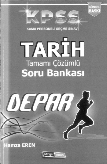 DEPAR TARİH TAMAMI ÇÖZÜMLÜ SORU BANKASI Panda Fotokopi & Baskı Merkezi