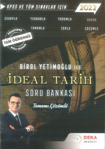 BİROL YETMİOĞLU İLE İDEAL TARİH SORU BANKASI Panda Fotokopi & Baskı Merkezi