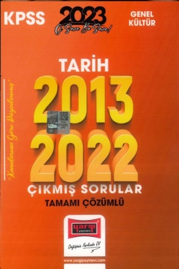 TARİH 2013-2022 ÇIKMIŞ SORULAR TAMAMI ÇÖZÜMLÜ Panda Fotokopi & Baskı Merkezi