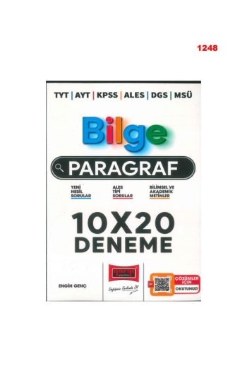 BİLGE PARAGRAF 10*20 DENEME Panda Fotokopi & Baskı Merkezi