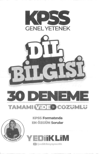 DİL BİLGİSİ 30 DENEME ÇÖZÜMLÜ Panda Fotokopi & Baskı Merkezi
