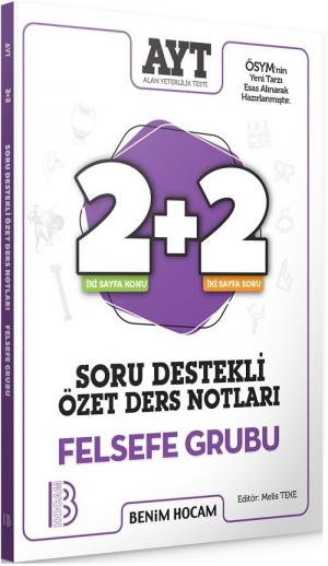 AYT Felsefe Grubu 2+2 Soru Destekli Özet Ders Notları Panda Fotokopi & Baskı Merkezi