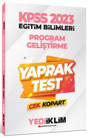 Program Geliştirme Çek Kopart Yaprak Test
