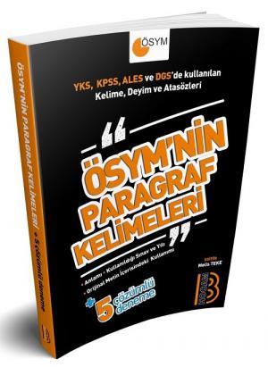 Tüm Sınavlar İçin ÖSYM nin Paragraf Kelimeleri Panda Fotokopi & Baskı Merkezi