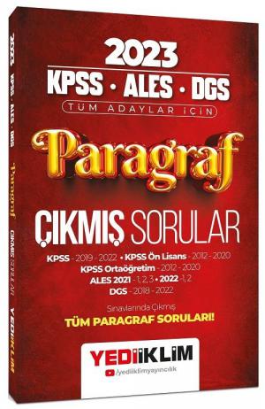 Paragraf Çıkmış Sorular (KPSS ALES DGS) Panda Fotokopi & Baskı Merkezi