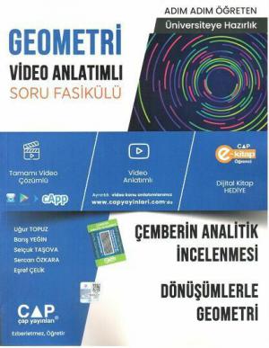 GEOMETRİ VİDEO ANLATIMLI SORU FASİKÜLÜ ÇEMBERİN ANALİTİK İNCELENMESİ - DÖNÜŞÜMLERLE GEOMETRİ Panda Fotokopi & Baskı Merkezi