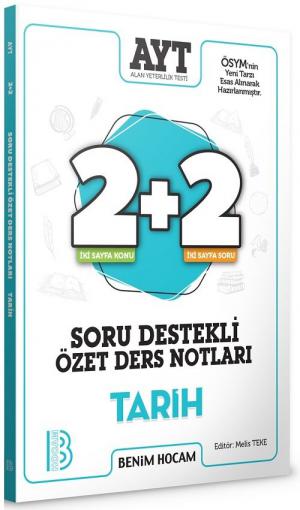 AYT Tarih 2+2 Soru Destekli Özet Ders Notları Panda Fotokopi & Baskı Merkezi