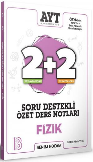 AYT Fizik 2+2 Soru Destekli Özet Ders Notları Panda Fotokopi & Baskı Merkezi