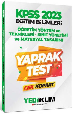 Öğretim Yöntem ve Teknikleri Sınıf Yönetimi Materyal Tasarımı Yaprak Test Çek Kopart Panda Fotokopi & Baskı Merkezi