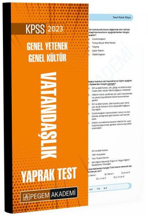 Vatandaşlık Yaprak Test Panda Fotokopi & Baskı Merkezi