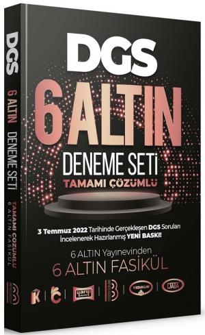 DGS Tamamı Çözümlü 6 Altın Deneme Seti Panda Fotokopi & Baskı Merkezi