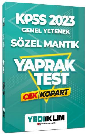 Genel Yetenek Sözel Mantık Çek Kopart Yaprak Test Panda Fotokopi & Baskı Merkezi