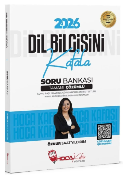 2026 Dil Bilgisini Kafala Soru Bankası Çözümlü - Öznur Saat Yıldırım Hoca Kafası Yayınları Panda Fotokopi & Baskı Merkezi