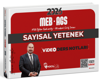 2026 MEB-AGS Sayısal Yetenek Video Ders Notları Güven Göllüoğlu Hoca Kafası Yayınları Panda Fotokopi & Baskı Merkezi