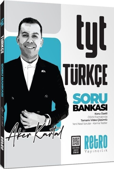 2026 Model TYT Aker Kartal Türkçe Soru Bankası Retro Yayın Panda Fotokopi & Baskı Merkezi