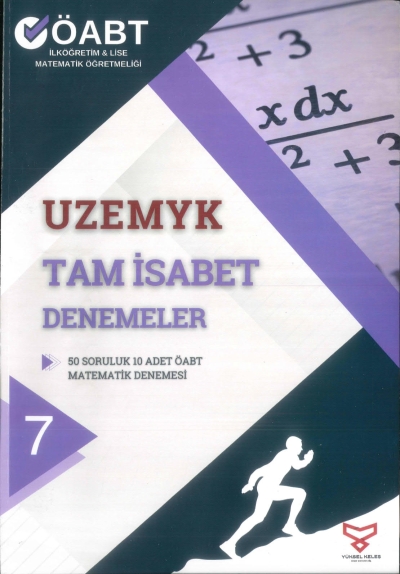 UZEMYK Tam İsabet Denemeler 50x10 İlköğretim Lise Mat Öğretmenliği Yüksel Keleş Panda Fotokopi & Baskı Merkezi