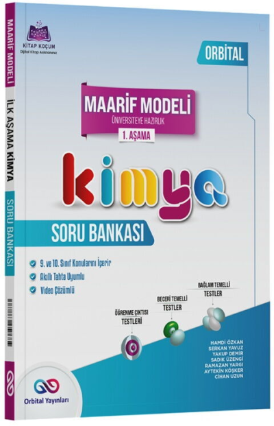 TYT Kimya Maarif Modeli 1. Aşama Soru Bankası Orbital Yayınları Panda Fotokopi & Baskı Merkezi