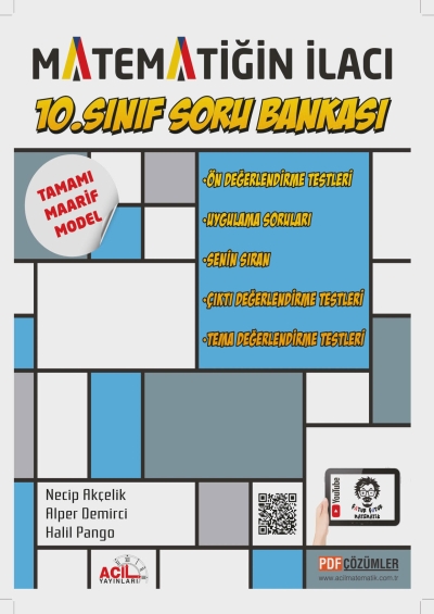 10. Sınıf Matematiğin İlacı Soru Bankası Acil Yayınları Panda Fotokopi & Baskı Merkezi