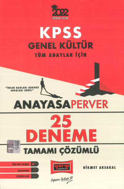ANAYASA PERVER 25Lİ ÇÖZÜMLÜ DENEME