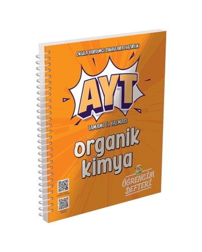 AYT Organik Kimya Öğrencim Defteri Murat Yayınları Panda Fotokopi & Baskı Merkezi
