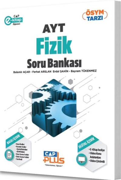 AYT Fizik Plus Soru Bankası Çap Yayınları Panda Fotokopi & Baskı Merkezi