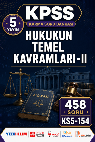 Hukukun Temel Kavramları - II 5 Yayın 458 Soru Panda Fotokopi & Baskı Merkezi