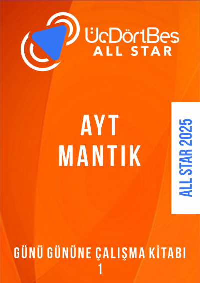ALL STAR AYT MANTIK Günü Gününe Çalışma Kitabı (1) Panda Fotokopi & Baskı Merkezi