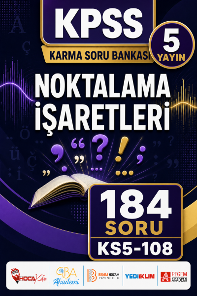 Noktalama İşaretleri 5 Yayın 184 Soru