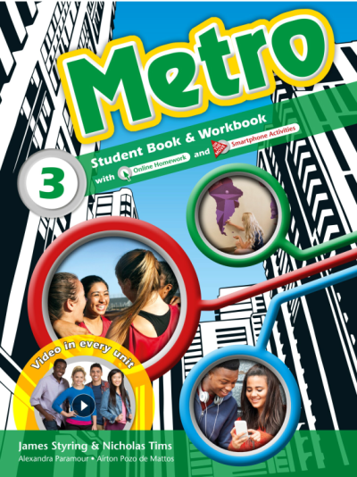 Metro 3 Student Book Workbook Panda Fotokopi & Baskı Merkezi
