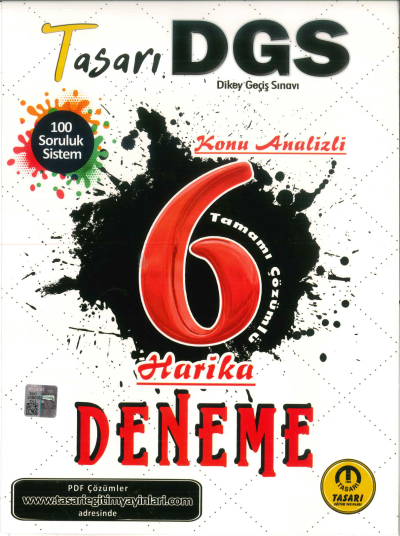 DGS KONU 6 HARİKA DENEME KONU ANALİZLİ Panda Fotokopi & Baskı Merkezi
