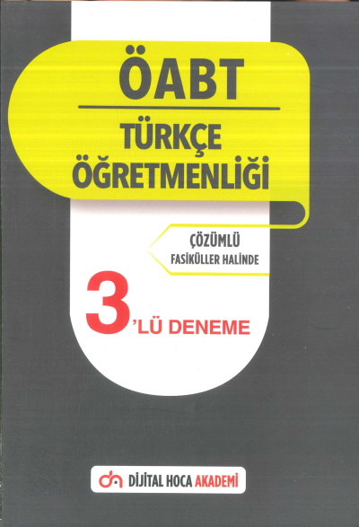 3'LÜ DENEME ÇÖZÜMLÜ Panda Fotokopi & Baskı Merkezi