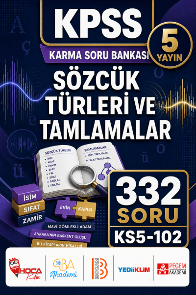 Sözcük Türleri ve Tamlamalar 5 Yayın 332 Soru