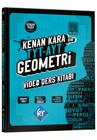 Kenan KARA ile TYT - AYT Geometri Video Ders Kitabı Panda Fotokopi & Baskı Merkezi
