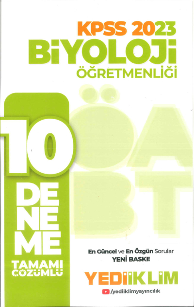 10 DENEME TAMAMI ÇÖZÜMLÜĞ