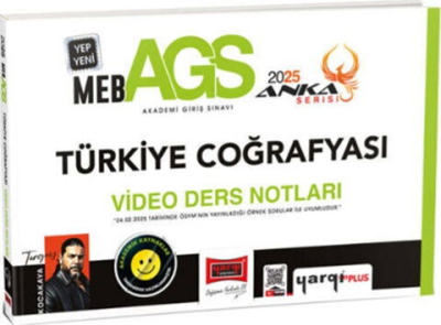 2025 MEB AGS Anka Serisi Türkiye Coğrafyası Video Ders Notları Yargı Yayınları